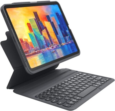 ZAGG Pro Keys Wireless Keyboard with Detachable Case for Apple iPad Pro 11''