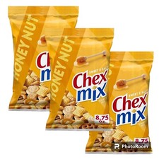Chex Mix Chex Snack Mix HONEY NUT Sweet Salty 8.75 Oz. 3 Bags