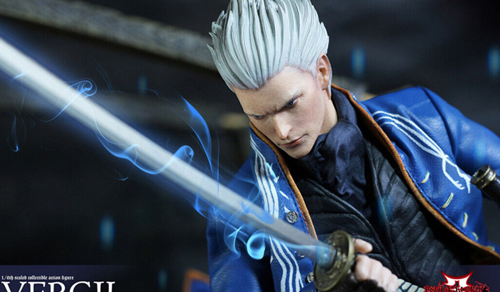 Stock Original Genuine ASMUS TOYS Vergil DMC002 Devil May Cry 3 1/6 Vergil  Movable Sculpture Game Doll Anime Toys Ornament Model - AliExpress