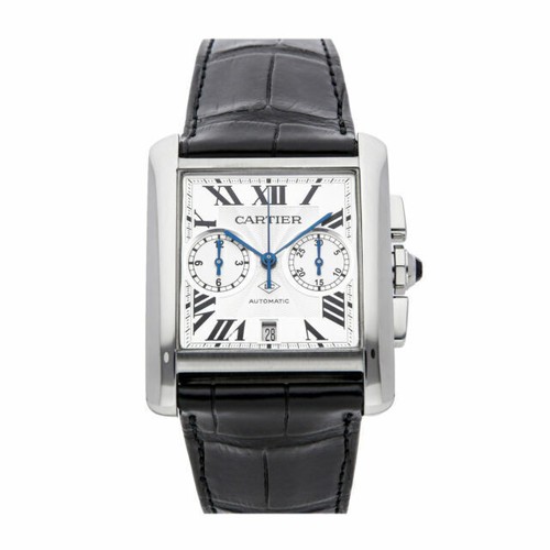 CARTIER Tank Anglaze SM Watches 3485 Stainless Steel used | eBay display picture 3