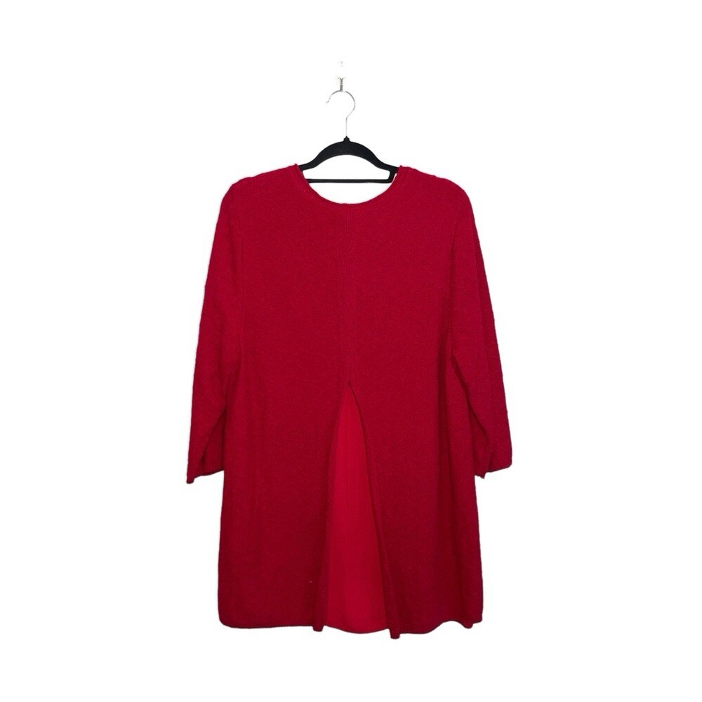 Two by Vince Camuto Solid Red Split Back V-neck K… - image 6