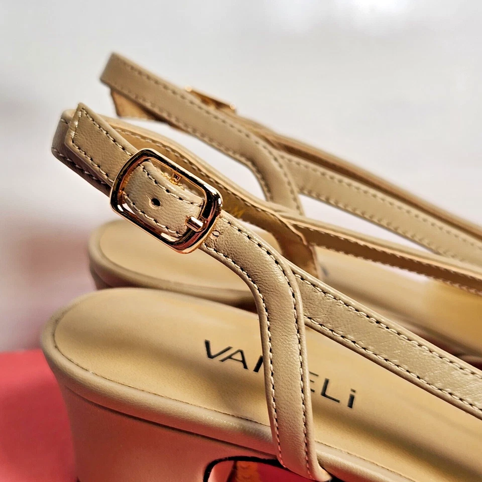 Talla 6.5 - VANELi Aliz - Pudín de cuero napa Foto 3 de 4