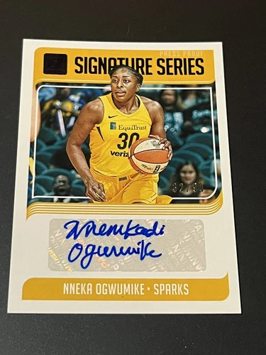 NNEKA Ogwumike 2019 Panini Donruss Signature Series Auto Card /99 SP Autograph