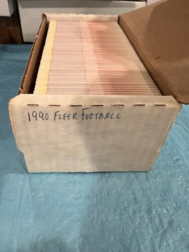 1990 Fleer NFL Football Card Complete Set 400 Cards Montana Rice Elway HOF - Picture 3 of 3