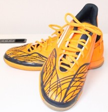 Adidas Freefootball SpeedTrick Indoor Shoes Orange Black  Men's Size 7.5  Rare