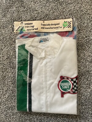 Vintage Anton Racing Apparel Quaker State Oil Racing Jacket Sealed