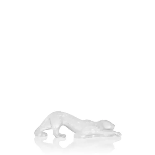 Genuine Lalique Zeila Panther Small Sculpture