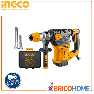 SDS plus INGCO RH150028 DREHBARER ABBRUCHHAMMER im Koffer 