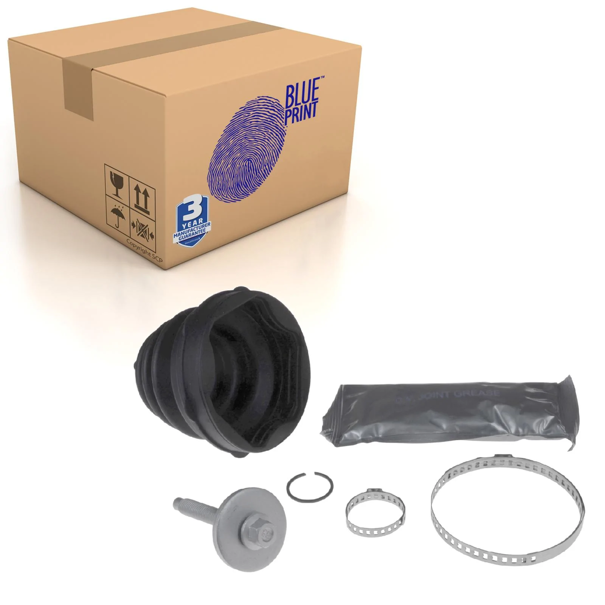 Front Cv Boot Kit Fits Land Rover Discovery Range III Blue