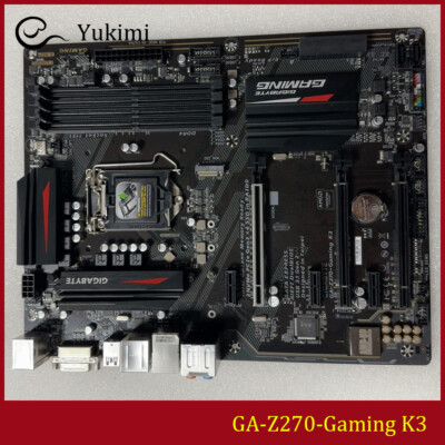 FOR GIGABYTE GA-Z270-Gaming K3 LGA1151 DDR4*4 64GB HDMI DVI-D ATX Motherboard