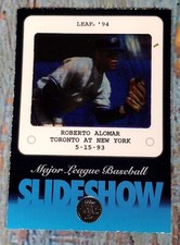 Major League Baseball Slideshow Roberto Alomar - 5-15-93 - 1994 Donruss #5 of 10