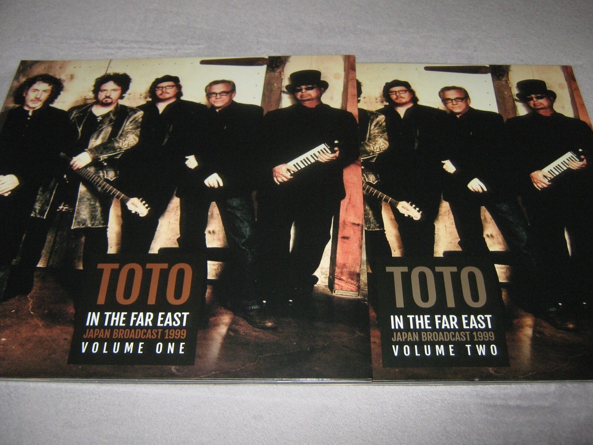 TOTO Live In The Far East FULL SET Japan Broadcast 1999 Vols1&2