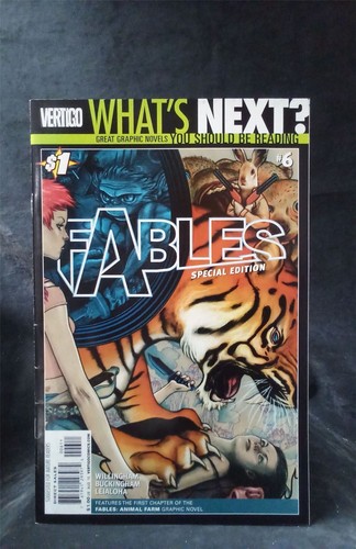 Fables #6 Second Print Cover 2002 vertigo Comic Book b&b