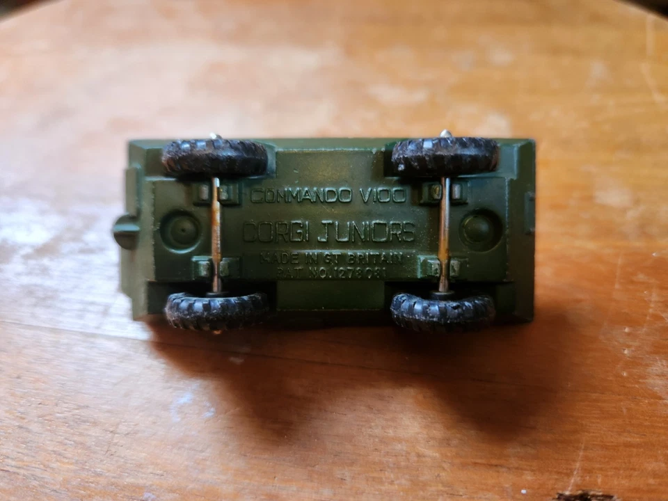 Vtg Corgi Juniors Military Commando V100 Amphibian Assault Diecast Car Vehicle - Image 3 of 3