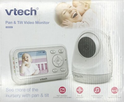 VTech VM3261 Digital Video Baby Monitor with Pan Tilt Camera