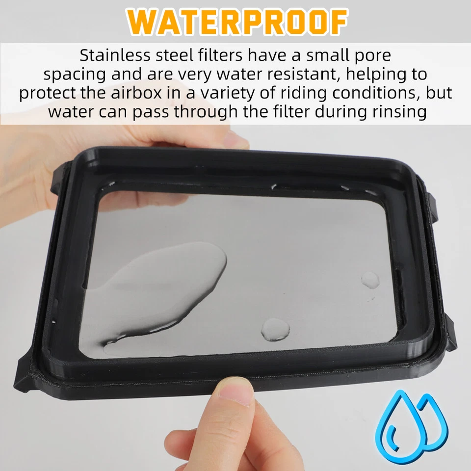 ATV Breathable Airbox Lid Cover For Honda TRX250R FourTrax 250 1986-1989 1987 - Image 3 of 4