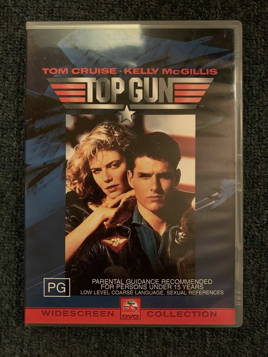 Top Gun (DVD, 1986) Tom Cruise, Tim Robbins, Kelly McGillis, Val