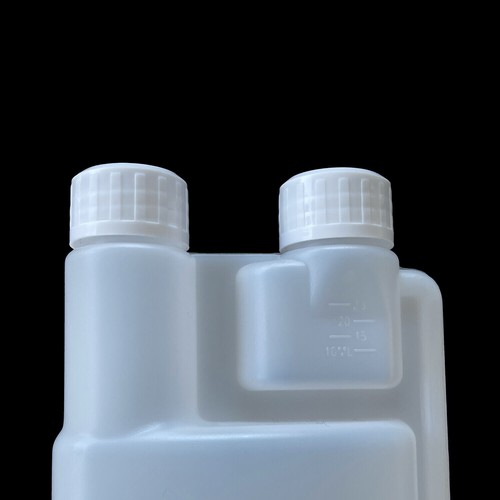 AU 10X Plastic Twin Chamber Bottle &Tamper Evident Cap 1L Chemical Liquid Bottle - Picture 5 of 6