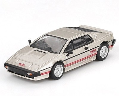 LOTUS Esprit Turbo - metallic silver - Mini GT 1:64