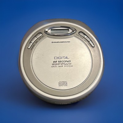 Durabrand Digital 60 Second ESP Plus Anti-Skip Portable CD Player Works