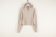 Alo Yoga Muse Gravel Heather Brown Hoodie Womens Sz L