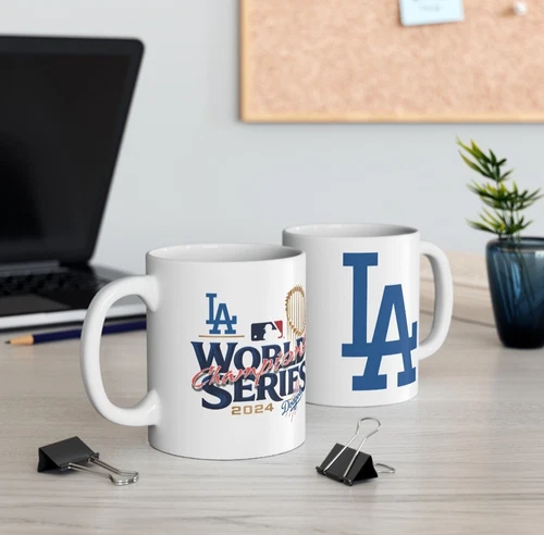 LA Dodgers World Series Coffee Mug