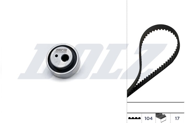 DOLZ SKD006 Timing Belt Kit for CITROËN,PEUGEOT | eBay UK