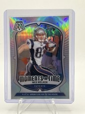 2024 Mosaic Wes Welker Moments In Time Silver PRIZM #5