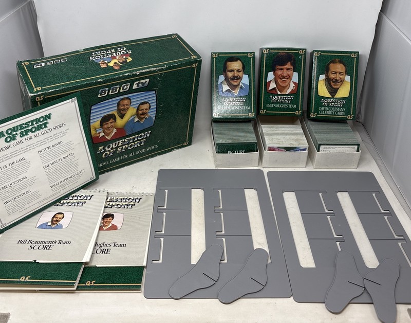 BBC Question Of Sport Board Game 1986 Vintage, photo 1 of 5