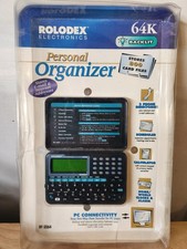 ROLODEX Personal Organizer, Vintage, New Sealed, 64K