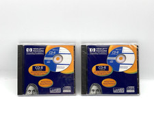 Lot of 2 Hewlett Packard CD-R C4437A 650 MB/74 Min New Factory Sealed