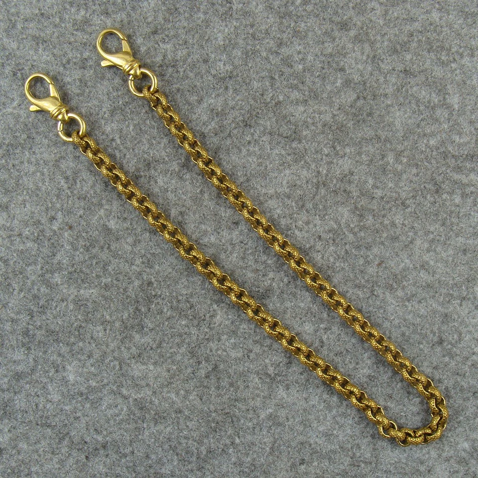 Llavero billetera soporte anti pérdida anti llaveros de latón macizo GH064 Foto 2 de 4