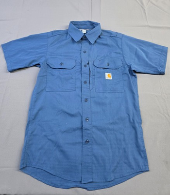 #ad Carhartt Men#x27;s Short Sleeve Button Down Work Shirt $23.39