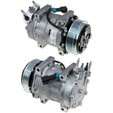 New Sanden 4585 Ac Compressor With 6 Groove Clutch 12v