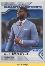 2023 Upper Deck Goodwin Champions Royal Blue Will Anderson Jr #75 READ 7l6