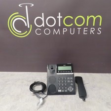 NEC ITY-6D-1(BK)TEL 6 Button IP PHONE Black BE115109 w/ Handset & Base