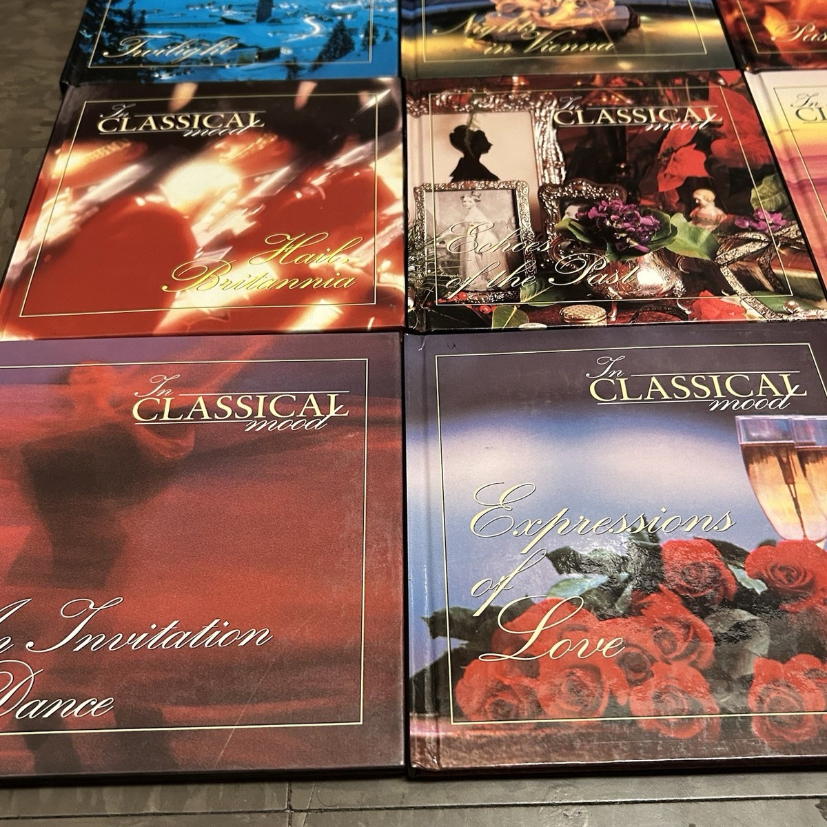 Vintage 1996 In Classical Mood CD box set collection of 19 CDS