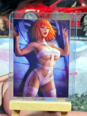 the Art of Sun Khamunaki - Vol. 1 Trading Card - Fifth Element - LEP #4 of 6 set
