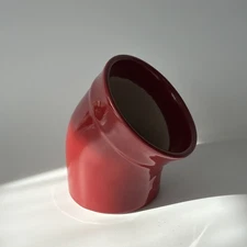 Emile Henry Salt Pig Pot Cellar Red Made In France