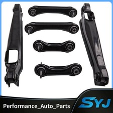 6pcs Rear Control Arm Upper Lower Assist Link Kit For Mitsubishi Mirage 93-02