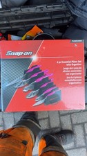 Snap-on PL600ES1RKEP 6pc Essential Plier Set With Organizer PINK [Unused]