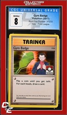 XY Black Star Promo Gym Badge XY210 Pokemon League CGC 8 on eBay