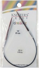 Knitter's Pride-Dreamz Fixed Circular Needles 10"-Size 1.5/2.5mm - 2 Pack