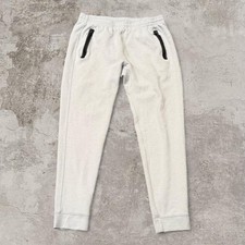 Old Navy Boys Gray Active Dynamic Fleece Joggers Zipper Pocket Sweatpants Size L