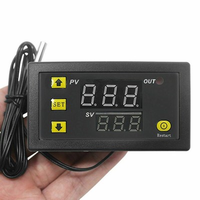 Mini Digital Thermostat zur präzisen Regelung beim Heizen und Kühlen W3230