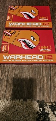 Lot of 2 Limited Edition 601 La Bomba Warhead 12 Cigar Box From Espinosa