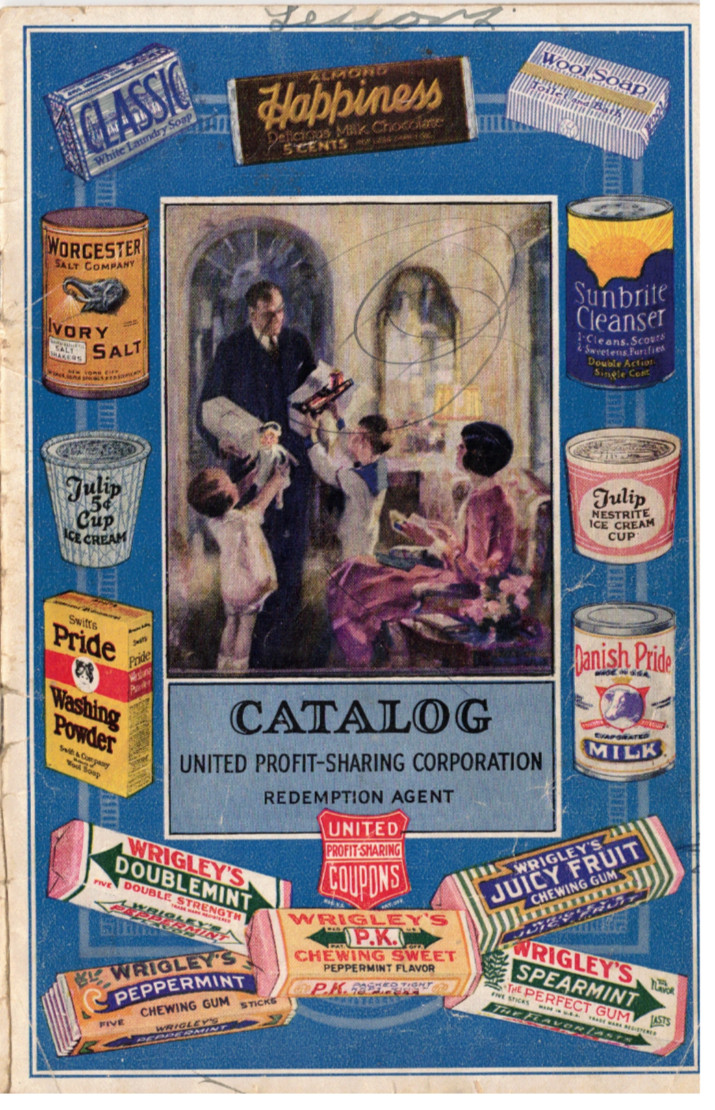 VINTAGE 1926 COUPON REDEMPTION CATALOG! TOYS/WATCHES/CLOCKS/PIPES/JEWELRY &MORE!
