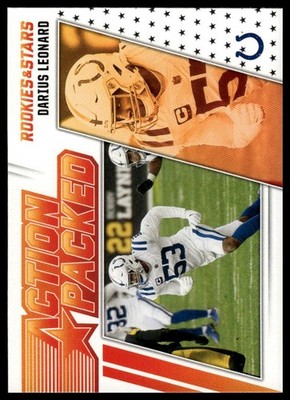 2021 Panini Rookies & Stars Darius Leonard #AP-2 Action Packed
