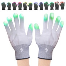 LED Gloves Novelty Toys Gloves with Lights for Bar Festival