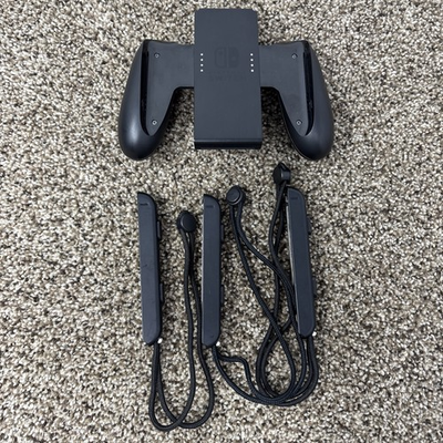 #ad #ad Nintendo Switch Joycon Grip And Straps Lot OEM $20.00